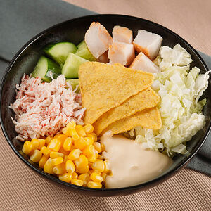 Салат крабовый с курицей