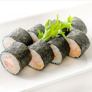 Ролл с креветкой