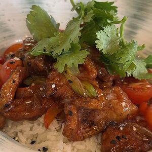 Свинина в азиатском соусе