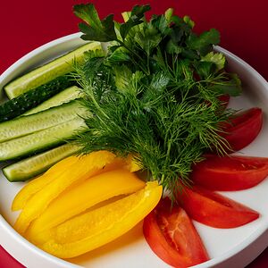 Овощи с грядки