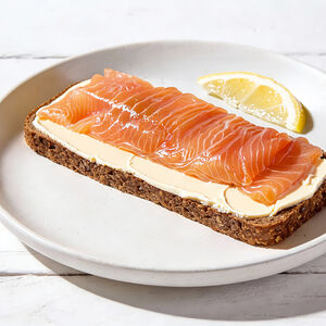 Бутерброд с семгой