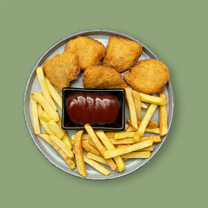 Наггетсы с картофелем фри