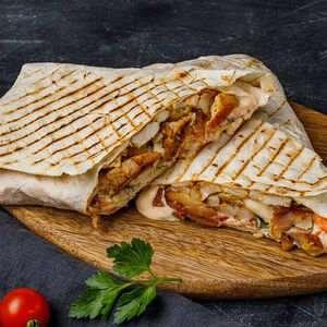 Шаурма из индейки маленькая