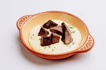 Язычки с картофельным пюре