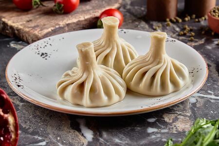 Хинкали с бараниной