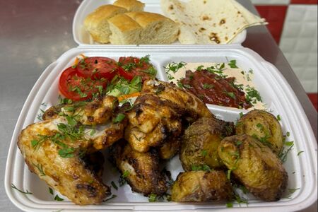 Комплексный обед от шефа из крыльев 