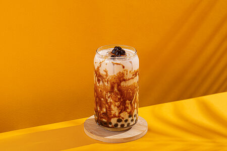 Баббл ти Кокос молочный на вынос 450 мл