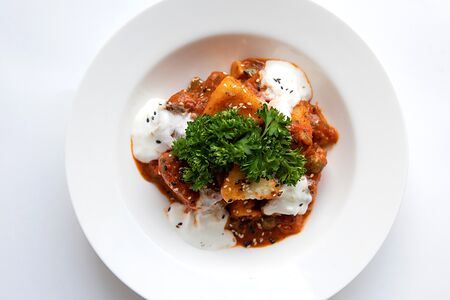 Баклажаны в соусе алла норма