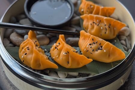 Гёдза с креветкой