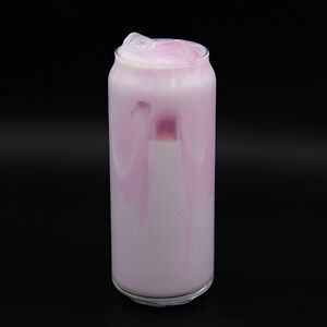 Матча-латте розовая