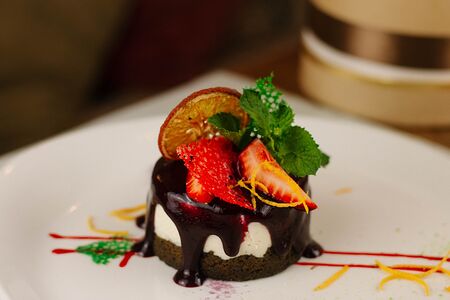 Лавандовый чизкейк