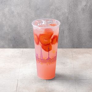 Лимонад Грейпфрут-клубника