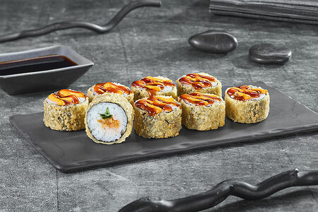 Ролл Терияки лайт темпура (мини)