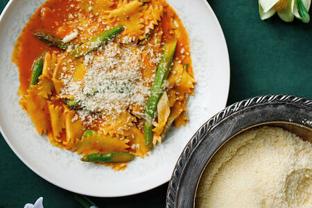 Ингредиенты к пасте и соусу