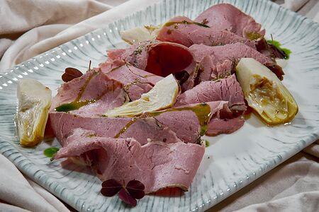 Пастрами с артишоками