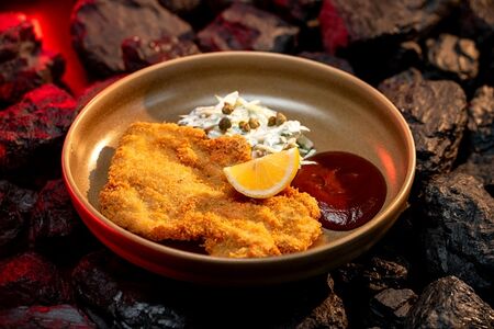 Шницель из цыпленка