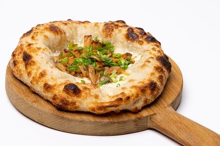 Пиццетта с лисичками