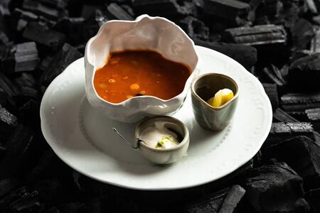 Сборная мясная солянка из 5 видов мяса