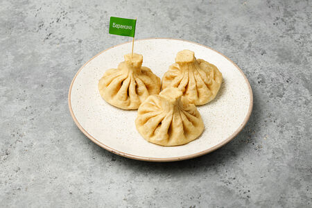 Хинкали с бараниной жареные