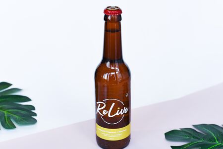 Комбуча ReLive на эрл грее (маракуйя + бергамот + облепиха)