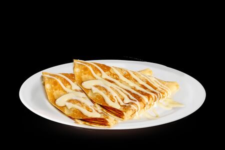 Блинчики со сгущенкой