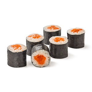 Мини-ролл с лососем