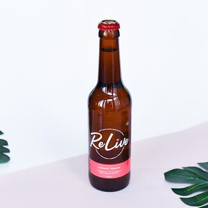 Комбуча Релайв на Молочном улуне (Клубника и Базилик)