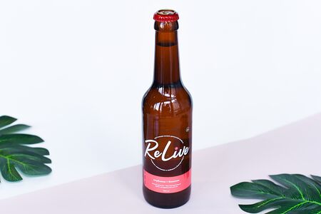 Комбуча ReLive на Молочном улуне (Клубника и Базилик)