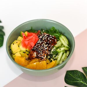 Поке Сливочный угорь мини