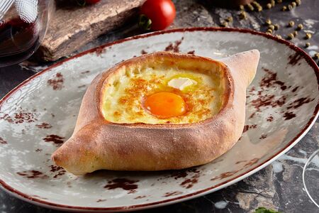 Хачапури по-аджарски 