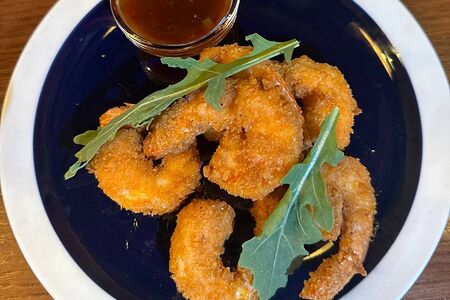 Креветки темпура