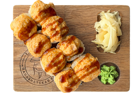 Запеченный с курицей