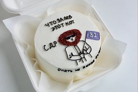 Бенто-торт Что за лев этот кот