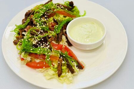 Салат с говядиной