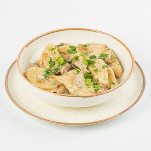 Вареники с картофелем и грибами