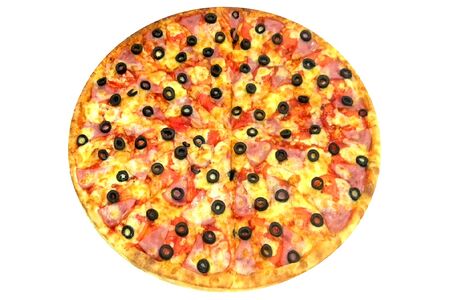 Пицца острая Сальса с ветчиной