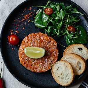 Тартар из семги 