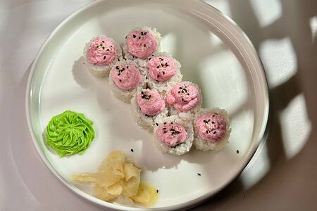 Лава ролл с крабом