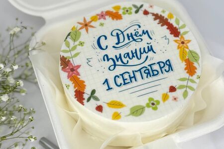Бенто торт 1 Сентября 