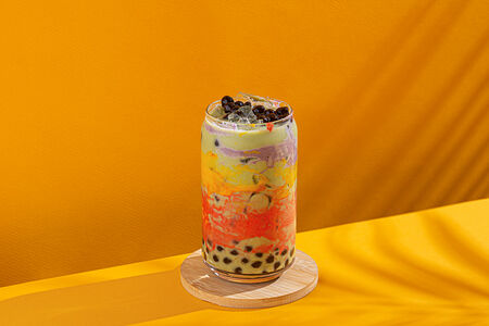 Баббл ти Матча молочный на вынос 450 мл