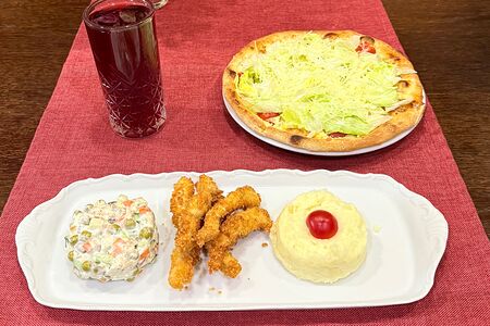 Комбо-обед №2 пицца Цезарь