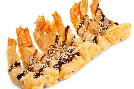 Креветки в темпуре 9шт