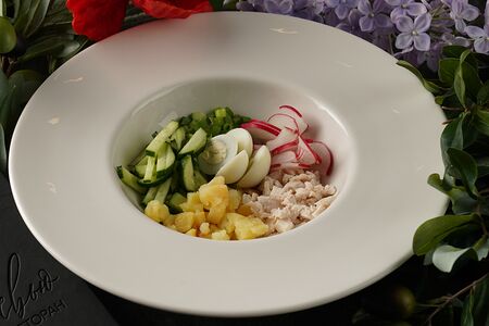 Окрошка на квасе