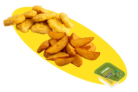 Наггетсы и картофельные дольки