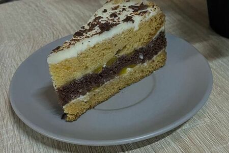 Торт Сметанник кусочек