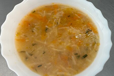 Лапша куриная домашняя 