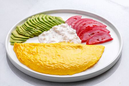 Омлет со страчателлой