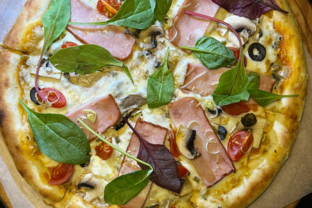 Пицца с индейкой