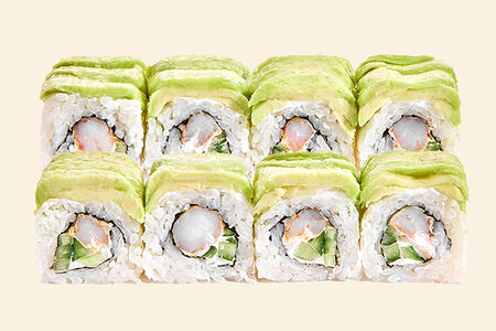 Авокадо ролл с креветкой темпура