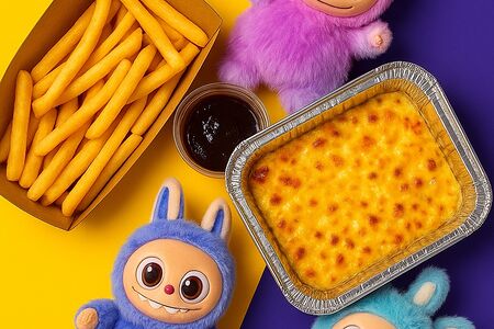 Детское комбо Mac & Cheese с монстриком